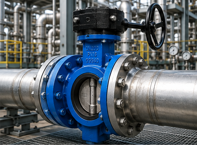 Flanged Butterfly Valve - تصویر 3