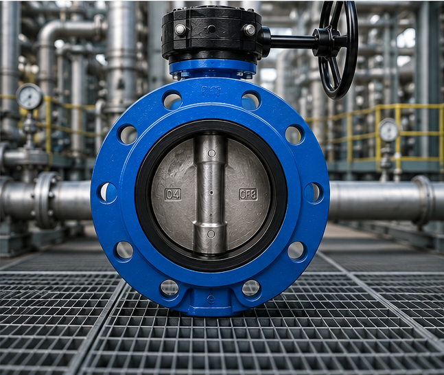 Flanged Butterfly Valve - تصویر 2